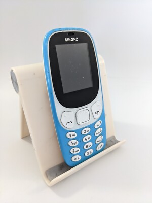Singhz 3210 blau entsperrt 1MB 1,5'' Handy Tastentelefon unvollständig