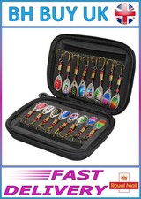 16 x METAL SPINNER BAIT FISHING LURES IN CASE PIKE BASS TROUT SPOON BAIT WOBBLER