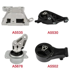 Engine Motor & Transmission Mount For Buick LaCrosse V6 3.6L 2010-2016 AUTO 4Pcs