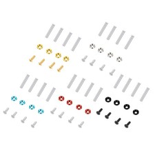 4Pcs Water Cooling Radiator Fitting Professional Long Short Screws Fan Mounting