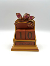 VTG Hallmark Golf Perpetual Block Calendar Resin Retired Made in USA Office Desk