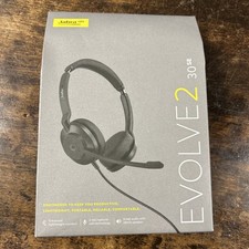 NEW SEALED Jabra Evolve2 30 SE MS Stereo Teams etc USB Headset