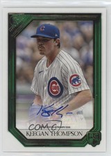 2021 Topps Gallery Rookie Auto Green 59/99 Keegan Thompson #RA-KT Auto 0c2
