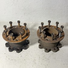 99-04 Ford F350 Dually 4x4 Front Axle Hub Spacer Adapter Extensions Fine Thread