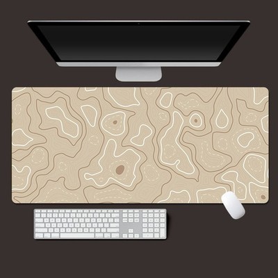 Abstract Ripple Mouse Pad Large