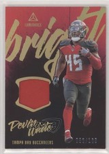 2020 Panini Luminance Bright Beginnings Materials Gold /100 Devin White #BB3 4z8