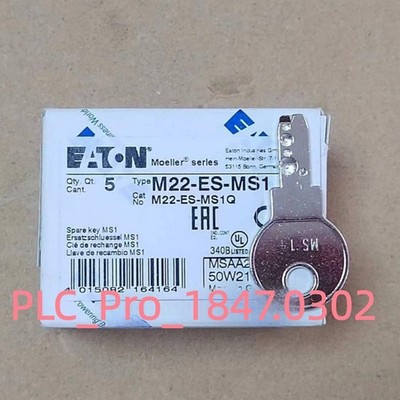 1PCS New EATON MOELLER M22-ES-MS1 key M22-ES-MS1  Fast shipping