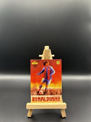 Topps Deco UCC 2023-24 Ronaldinho Artistry Insert FC Barcelona Legend