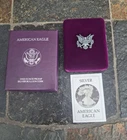 1986-S Proof American Silver Eagle Dollar $1 Box & COA US Mint Bullion OGP