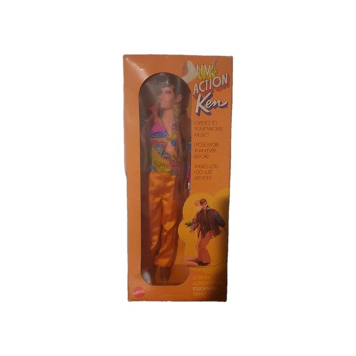 VINTAGE 1970 MATTEL LIVE ACTION KEN DOLL IN HIS ORIGINAL BOX 1159 NRFB - Afbeelding 1 van 4