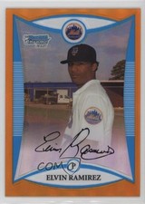 2008 Bowman Chrome Prospects Orange Refractor 10/25 Elvin Ramirez #BCP240 i6j