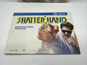 Shatterhand (Nintendo, 1991) NES Manual and Case No Game Free Shipping