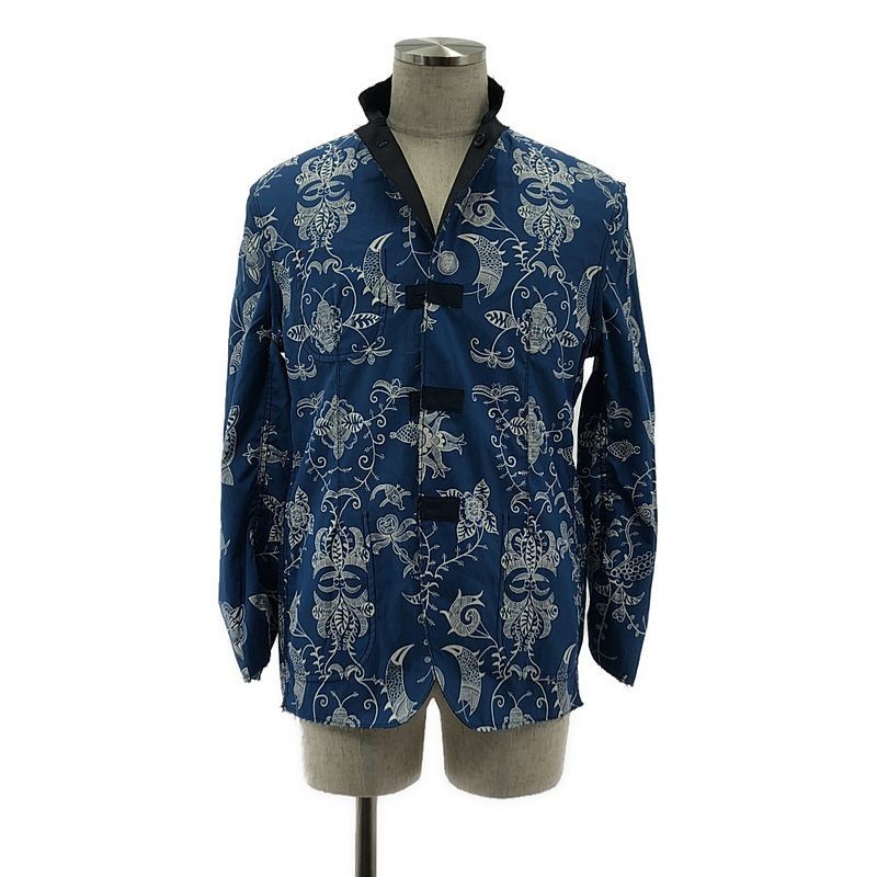 Junya Watanabe Man Silk Reversible Pattern Jacket… - image 3