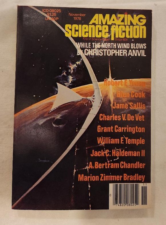 Amazing Science Fiction, Nov. 1978, with Robert F. Young, Marion Zimmer Bradley