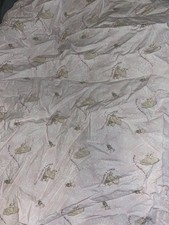 Vintage Winnie The Pooh Pink Tone Fitted Crib Sheet