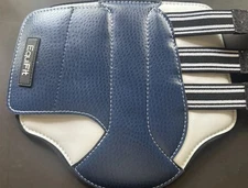 Equifit MultiTeq Front Boots, Blue & White, Size: Small