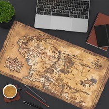 40 90cm Middle-earth Large Gaming Mouse Pad - Ultra-Smooth Desk Mat with Rubber