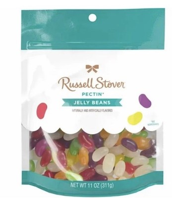 (2 Bags) Russell Stover Pectin Jelly Beans Bag, 11 oz.