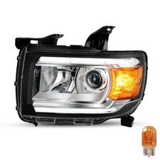 Headlights Assembly Fits for 2015-2022 GMC Canyon Replacement Pair Factory OE