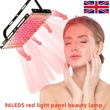 660+850nm Red Light Therapy Panel Full Body Pain Relief USB 96LED Infrared Lamp