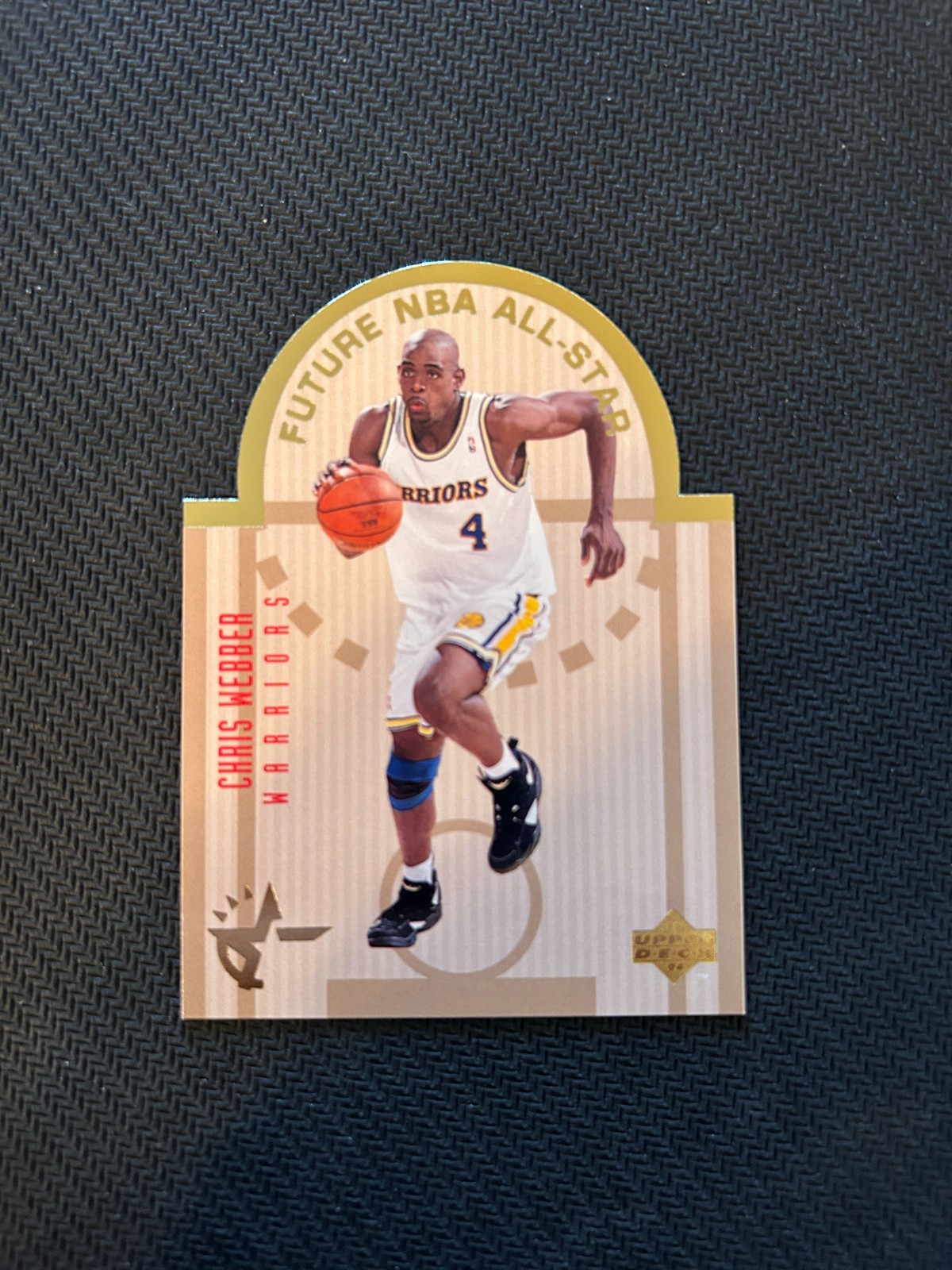 1993-94 Upper Deck Special Edition - Die-Cut All-Stars Chris Webber #W5 (RC)