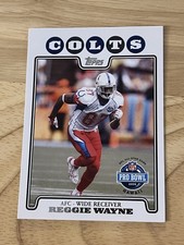 2008 Topps Reggie Wayne Pro Bowl #311 Indianapolis Colts
