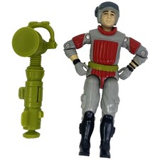 Vintage GI Joe Sneak Peek 3.75  Figure With Tower & Handle 1987 Hasbro Used