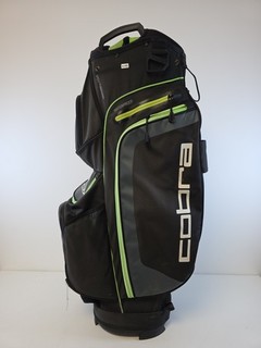 Cobra Cart Trolley Golftasche 14 fach schwarz/neongrün KC0414