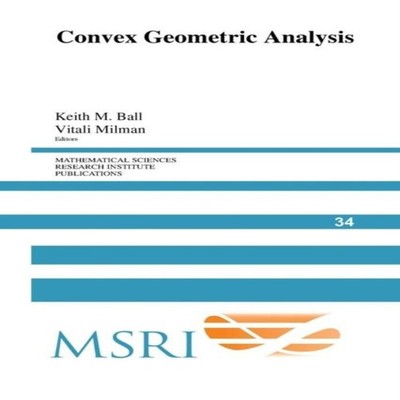 Convex Geometric Analysis Cambridge University Press Paperback Ca
