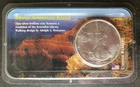 1993 $1 American Silver Eagle Dollar in a Littleton Holder