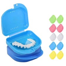 Orthodontic Retainer Box Teeth Mouth Denture Dental Case Guard Storage Containe