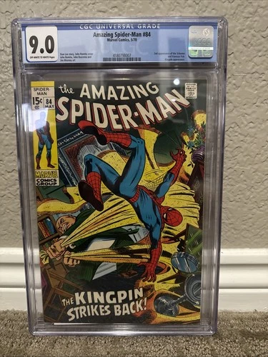 Amazing Spider-Man #84 CGC 9.0 2nd Appear of the Schemer (Marvel, 1970)