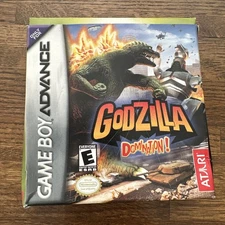 Godzilla: Domination (Game Boy Advance 2002) Box ONLY READ!!!