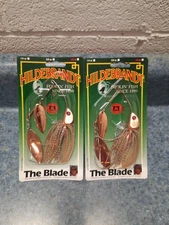 2 Hildebrandt The Blade Spinnerbaits Pre Yakima 1/2 oz Double Willow Blades Rare