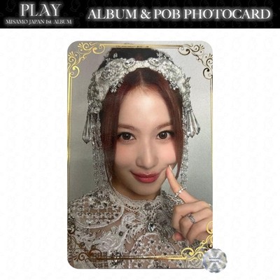 MISAMO PLAY JAPAN LUCKY DRAW PHOTOCARD FOIL STAMPING JYP ONCE