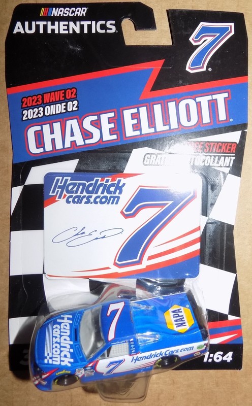 CHASE ELLIOTT 1/64  #7  HENDRICKCARS / NAPA TRUCK SERIES 2023 WAVE 02