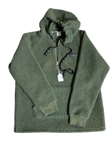 UNDERCOVER VS PINK Sherpa Felpa con Cappuccio Felpa con Coulisse Media