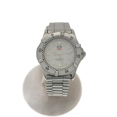 【美品】TAG HEUER プロフェッショナル　WE1411-2　シルバー 販売 中ファッション - 【美品】TAG HEUER プロフェッショナル WE1411