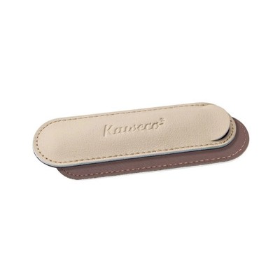 Kaweco Leather Pen Case SPORT for 1 Pen Creamy Espresso
