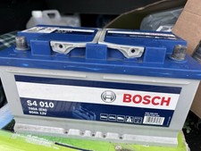 Bosh car battery used