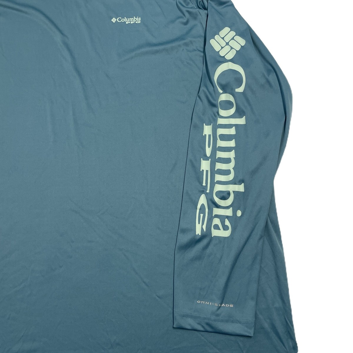 Columbia PFG Omni-Shade Chemise Homme XLT Gris Manches
