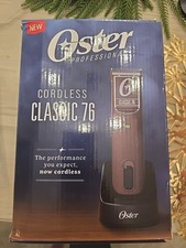 Oster Professional Classic 76 Cordless Clipper Retails At  289.00