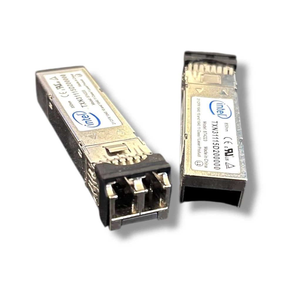 INTEL TXN31115D200000 4Gb/s 850nm SFP Fibre Channel Transceiver Module. - Bild 2 von 2