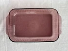Pyrex Cranberry Glass Baking Casserole Dish 13”x 9”x 2” 3QT #233-S Vintage