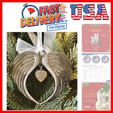 Christmas Ornaments Angel Wings - A Piece of My Heart is in Heaven Ornament f...
