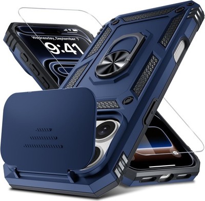 Case for iPhone 17 Pro Max Phone Cover Heavy Duty Shockproof Full Body PhoneCase