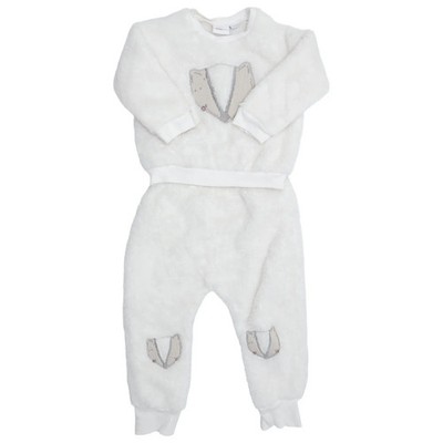 MyWear Baby, Freizeitanzug, Größe: 86, Polyester, Weiß, Sonstiges, Plüsch #Tpf