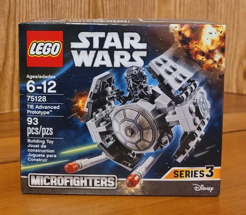 LEGO 75128 Star Wars TIE Advanced Prototype Microfighters SEALED RETIRED