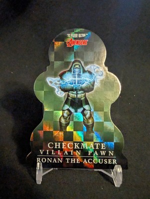 2022 Marvel Fleer Ultra Avengers Checkmate #CP-18 Villain Pawn RONAN THE ACCUSER