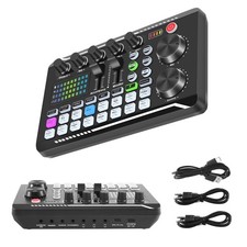 F998 Carte Son Microphone Son Interface Audio MéLangeur Carte Son Console d5173